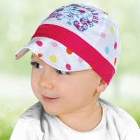 Dievčenské čiapky - letné - model - 315 - 44 cm